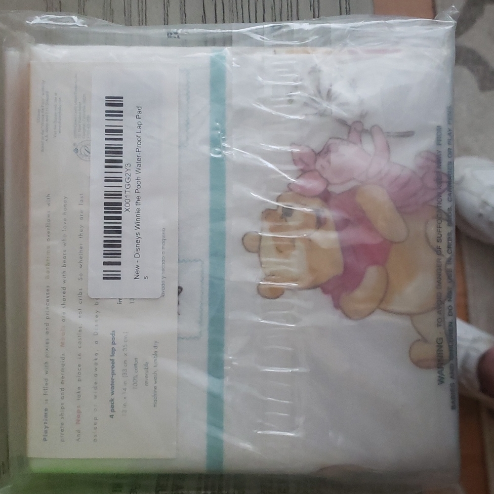Winnie the Pooh lap pads